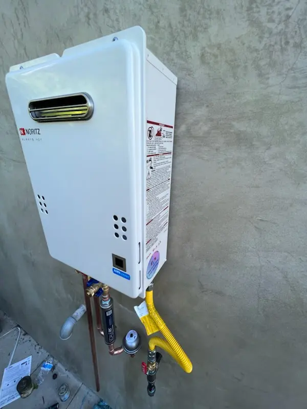 Tankless water heater installation for Coytesville homes